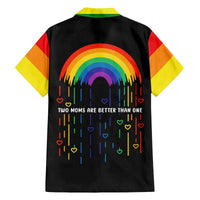 LGBT Dont Be Afraid Christmas Family Matching Off The Shoulder Long Sleeve Dress and Hawaiian Shirt Xmas Holiday Patterns - Wonder Print Shop