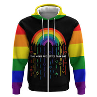 LGBT Dont Be Afraid Christmas Hoodie Xmas Holiday Patterns - Wonder Print Shop