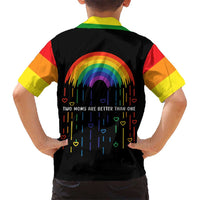 LGBT Dont Be Afraid Christmas Kid Hawaiian Shirt Xmas Holiday Patterns - Wonder Print Shop