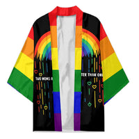 LGBT Dont Be Afraid Christmas Kimono Xmas Holiday Patterns - Wonder Print Shop