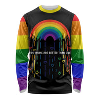 LGBT Dont Be Afraid Christmas Long Sleeve Shirt Xmas Holiday Patterns - Wonder Print Shop