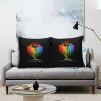 LGBT Dont Be Afraid Christmas Pillow Cover Xmas Holiday Patterns - Wonder Print Shop