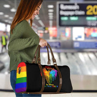 LGBT Dont Be Afraid Christmas Travel Bag Xmas Holiday Patterns - Wonder Print Shop