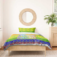 LGBT Gay Pride Happy Holigays Christmas Bedding Set Xmas Holiday Patterns - Wonder Print Shop