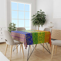 LGBT Gay Pride Happy Holigays Christmas Tablecloth Xmas Holiday Patterns - Wonder Print Shop