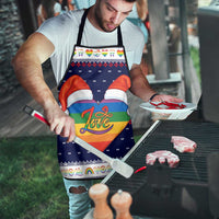 LGBT Heart Christmas Yall Christmas Apron Xmas Holiday Patterns - Wonder Print Shop