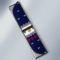 LGBT Heart Christmas Yall Christmas Auto Sun Shade Xmas Holiday Patterns - Wonder Print Shop