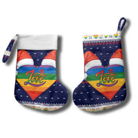 LGBT Heart Christmas Yall Christmas Stocking Xmas Holiday Patterns - Wonder Print Shop