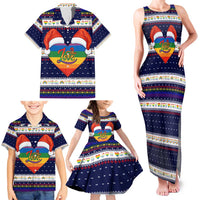 LGBT Heart Christmas Yall Christmas Family Matching Tank Maxi Dress and Hawaiian Shirt Xmas Holiday Patterns - Wonder Print Shop