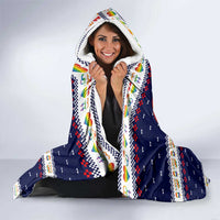 LGBT Heart Christmas Yall Christmas Hooded Blanket Xmas Holiday Patterns - Wonder Print Shop