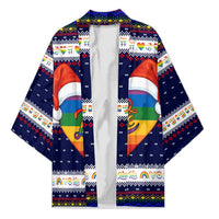 LGBT Heart Christmas Yall Christmas Kimono Xmas Holiday Patterns - Wonder Print Shop