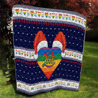 LGBT Heart Christmas Yall Christmas Quilt Xmas Holiday Patterns - Wonder Print Shop