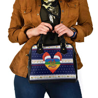 LGBT Heart Christmas Yall Christmas Shoulder Handbag Xmas Holiday Patterns - Wonder Print Shop