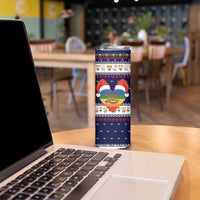 LGBT Heart Christmas Yall Christmas Skinny Tumbler Xmas Holiday Patterns - Wonder Print Shop