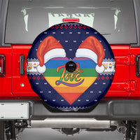 LGBT Heart Christmas Yall Christmas Spare Tire Cover Xmas Holiday Patterns - Wonder Print Shop