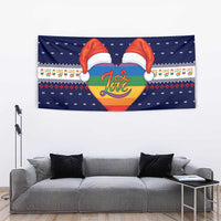 LGBT Heart Christmas Yall Christmas Tapestry Xmas Holiday Patterns - Wonder Print Shop