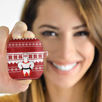 Llama Superhero Christmas AirPods Case Xmas Holiday Patterns - Wonder Print Shop