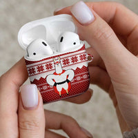 Llama Superhero Christmas AirPods Case Xmas Holiday Patterns - Wonder Print Shop