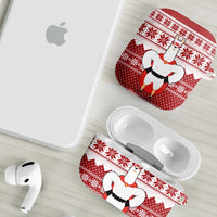 Llama Superhero Christmas AirPods Case Xmas Holiday Patterns - Wonder Print Shop