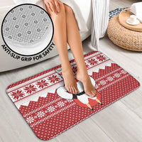 Llama Superhero Christmas Bathroom Set Xmas Holiday Patterns - Wonder Print Shop