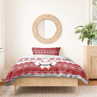 Llama Superhero Christmas Bedding Set Xmas Holiday Patterns - Wonder Print Shop