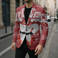 Llama Superhero Christmas Blazer Xmas Holiday Patterns - Wonder Print Shop