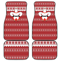 Llama Superhero Christmas Car Mats Xmas Holiday Patterns - Wonder Print Shop