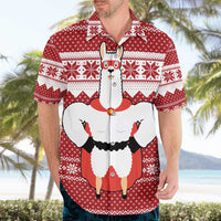 Llama Superhero Christmas Hawaiian Shirt Xmas Holiday Patterns - Wonder Print Shop