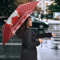 Llama Superhero Christmas Umbrella Xmas Holiday Patterns - Wonder Print Shop