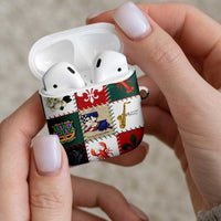 Louisiana Famous Things Christmas AirPods Case Xmas Holiday Patterns - Wonder Print Shop