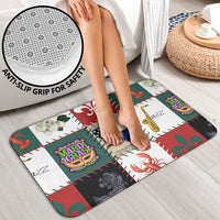Louisiana Famous Things Christmas Bathroom Set Xmas Holiday Patterns - Wonder Print Shop