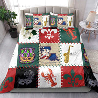 Louisiana Famous Things Christmas Bedding Set Xmas Holiday Patterns - Wonder Print Shop