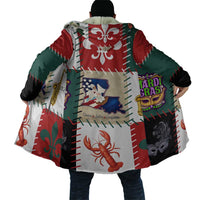Louisiana Famous Things Christmas Cloak Xmas Holiday Patterns - Wonder Print Shop