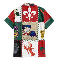 Louisiana Famous Things Christmas Family Matching Mermaid Dress and Hawaiian Shirt Xmas Holiday Patterns - Wonder Print Shop