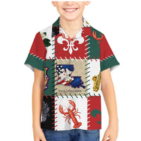 Louisiana Famous Things Christmas Family Matching Mermaid Dress and Hawaiian Shirt Xmas Holiday Patterns - Wonder Print Shop