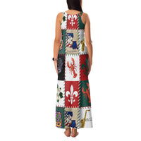 Louisiana Famous Things Christmas Family Matching Tank Maxi Dress and Hawaiian Shirt Xmas Holiday Patterns - Wonder Print Shop