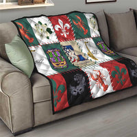 Louisiana Famous Things Christmas Quilt Xmas Holiday Patterns - Wonder Print Shop