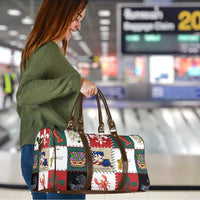 Louisiana Famous Things Christmas Travel Bag Xmas Holiday Patterns - Wonder Print Shop