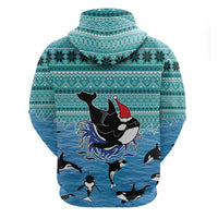 Love Oracle Whale Christmas Hoodie Xmas Holiday Patterns - Wonder Print Shop
