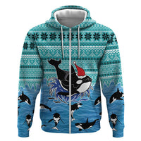 Love Oracle Whale Christmas Hoodie Xmas Holiday Patterns - Wonder Print Shop
