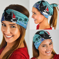 Love Oracle Whale Christmas Neck Gaiter Xmas Holiday Patterns - Wonder Print Shop