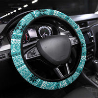 Love Oracle Whale Christmas Steering Wheel Cover Xmas Holiday Patterns - Wonder Print Shop