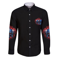 I Have 3 Sides 3 Skulls Family Matching Puletasi Dress and Hawaiian Shirt - Wonder Print Shop