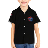 I Have 3 Sides 3 Skulls Kid Hawaiian Shirt - Wonder Print Shop