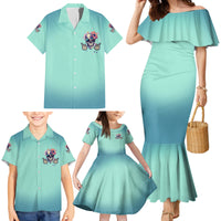 Judge Me When You're Perfect Family Matching Mermaid Dress and Hawaiian Shirt - Wonder Print Shop