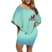 Judge Me When You're Perfect Family Matching Off Shoulder Short Dress and Hawaiian Shirt - Wonder Print Shop