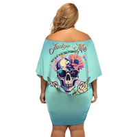 Judge Me When You're Perfect Family Matching Off Shoulder Short Dress and Hawaiian Shirt - Wonder Print Shop