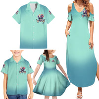 Judge Me When You're Perfect Family Matching Summer Maxi Dress and Hawaiian Shirt - Wonder Print Shop