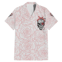 Warning Kinda Crazy Tattooed Girl Rose Family Matching Mermaid Dress and Hawaiian Shirt - Wonder Print Shop