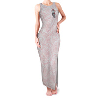 Warning Kinda Crazy Tattooed Girl Rose Family Matching Tank Maxi Dress and Hawaiian Shirt - Wonder Print Shop